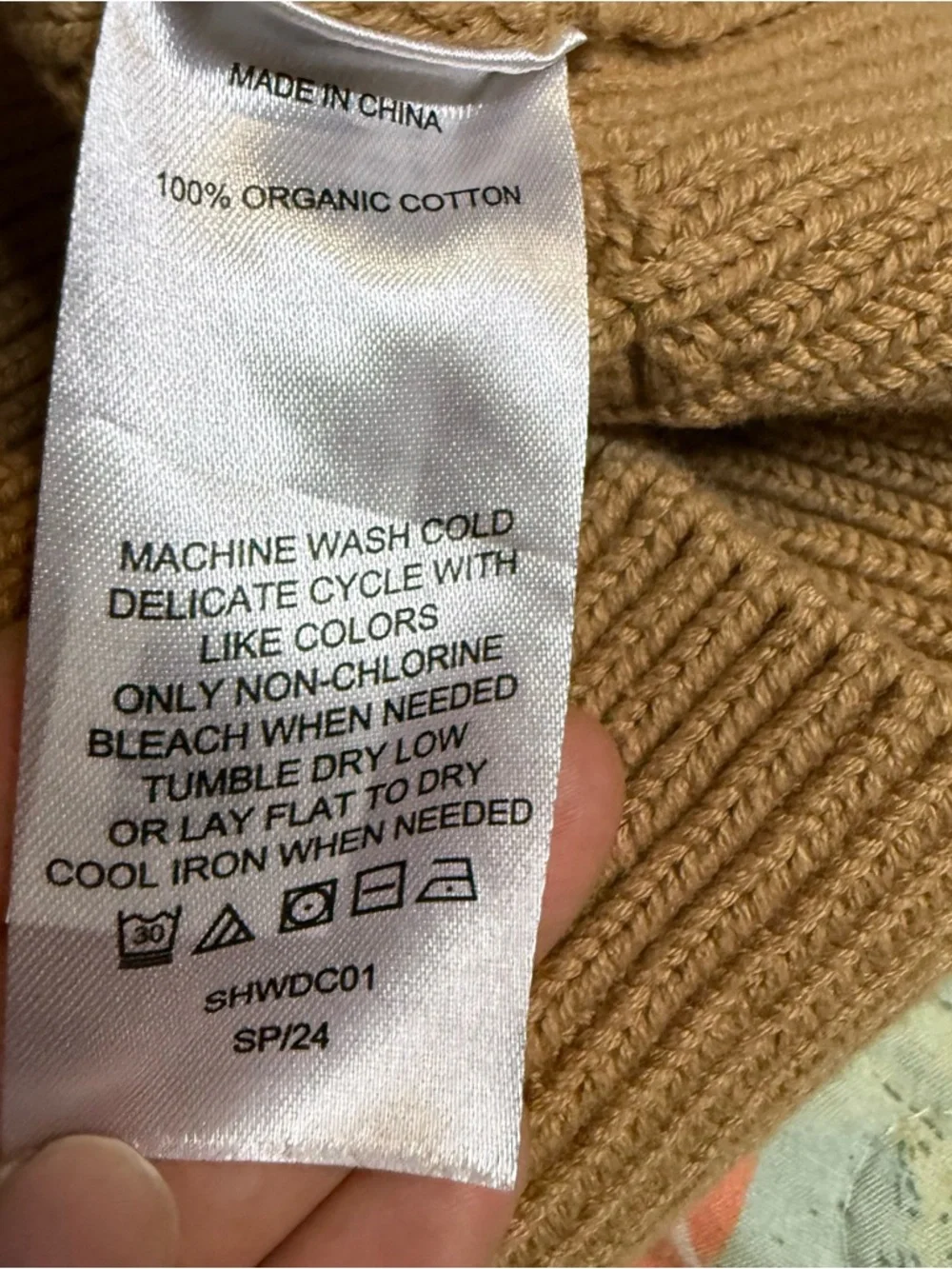 Quince 100% Organic Cotton Waffle Cropped Sweater Tank Coastal cropped Fit XS - Picture 13 of 13